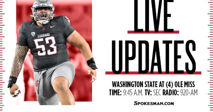 Live updates: Washington State travels for showdown with No. 4 Ole Miss