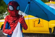 See photos as ‘hearty’ trunk-or-treaters brave rain at Michigan car museum