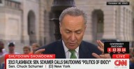 CNN Plays Clip of Schumer Calling Government Shutdowns ‘Politics of Idiocy’