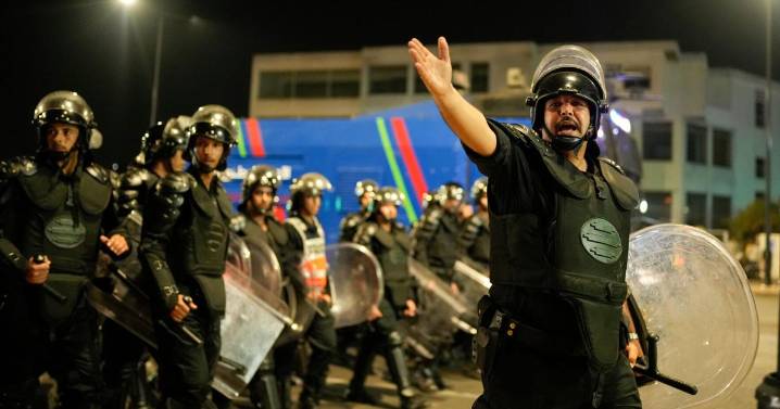 Marruecos acusa a más de 2.400 personas por protestas