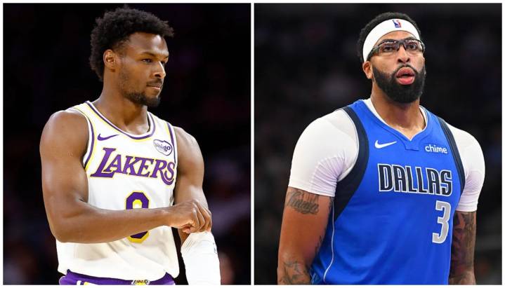 Bronny James Reportedly Broke The News To Anthony Davis That He Was Being Traded From The Lakers