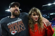 Jason Kelce grills Travis on Taylor Swift’s new song ‘Wood’