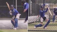 Cricket Virat Kohli Sweats Out in Intense Net Session in Adelaide Oval Ahead of IND vs AUS 2nd ODI 2025 (Watch Video)