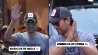 Enrique Iglesias arrives in India ahead of his 2