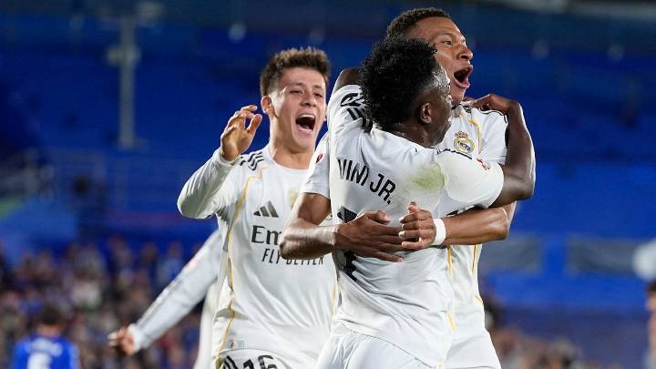 La conexión entre Güler y Mbappé lleva al Madrid líder al clásico tras ganar en Getafe (0