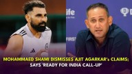 Mohammed Shami fires back at Ajit Agarkar's claims: "I'm ready whenever they want me"