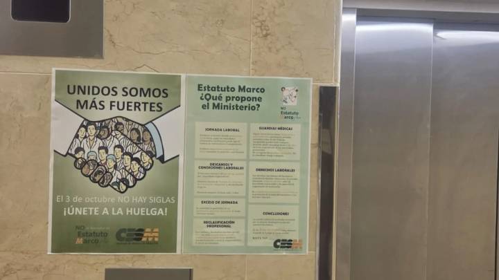 Los médicos de Aragón se suman a la huelga nacional para reclamar un Estatuto Marco propio
