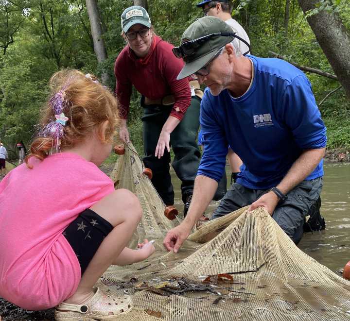 Get your feet wet: DNR biologist to offer behind-the-scenes look at stream fish survey in Plainfield