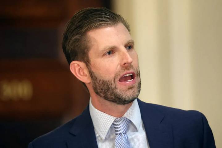 Eric Trump confirmó que EEUU está "volando en mil pedazos" las narcolanchas que salen de Venezuela