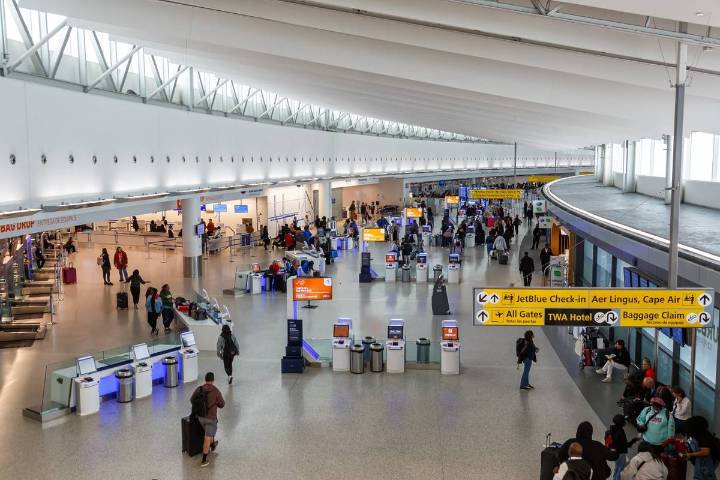 LaGuardia, Newark, & JFK Flights Grounded Amid NYC’s Weather Alert — Heavy Rain & Gusts of Wind Up To 50 MPH
