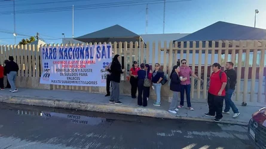 Para el SAT a nivel nacional; no les pagan aumento salarial