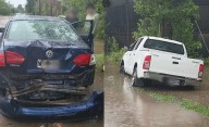 Luego de un grave accidente, una impactante persecución en La Plata