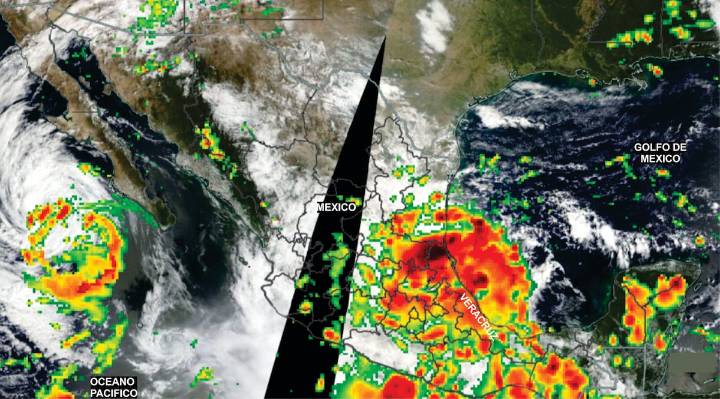 Veracruz bajo el agua: lecciones de La Niña, la AMO y el cambio climático en el norte del estado.