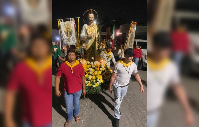 Inician los festejos a San Judas Tadeo