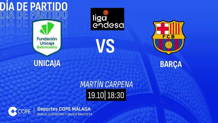 Horario y dónde ver y escuchar el Unicaja