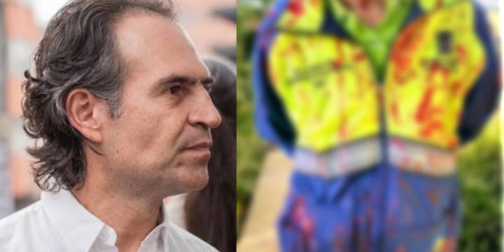 Alcalde Fico Gutiérrez defendió a los funcionarios de Medellín atacados en las marchas pro Palestina que terminaron en desmanes