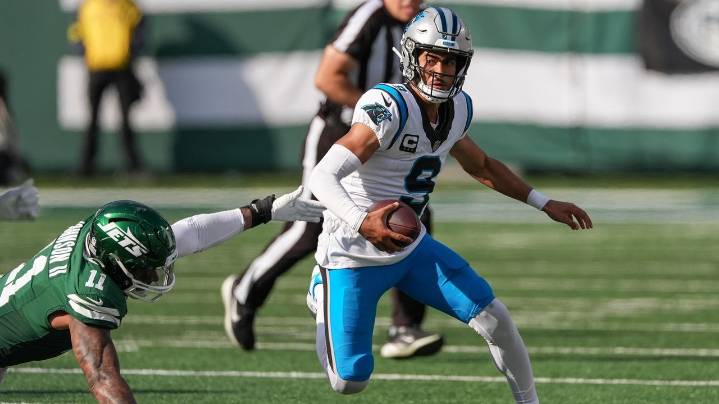 Panthers QB Bryce Young practices for second straight day; Andy Dalton has broken thumb