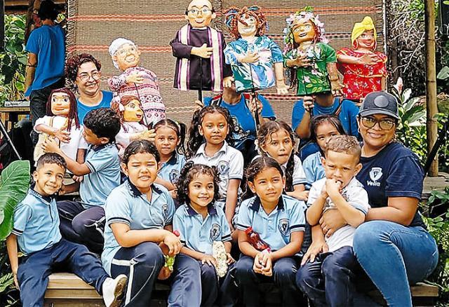 ‘Samaria Títeres en tu Colegio’ encantó al público