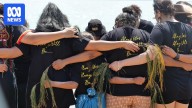 Community gathers in Gladstone for woman, two boys allegedly murdered in house fire