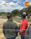 Gobierno despliega maquinarias para atender emergencia en el puente El Corozo en Barinas