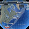 Melissa to turn toward Bermuda and Canada after tearing through Bahamas, with flooding rain, damaging winds