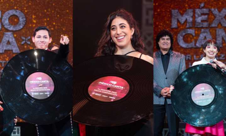 Galia Siourub, Carmen María y Sergio Maya se coronan en México Canta
