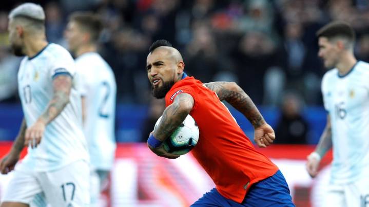 El posteo que publicó Arturo Vidal después de que la Selección argentina cayera ante Marruecos