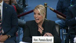 'How dare you!' Pam Bondi erupts under grilling from Dem senator