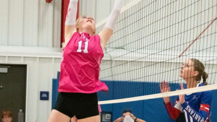 Key game of 2A Santa Fe League foes takes place on volleyball court