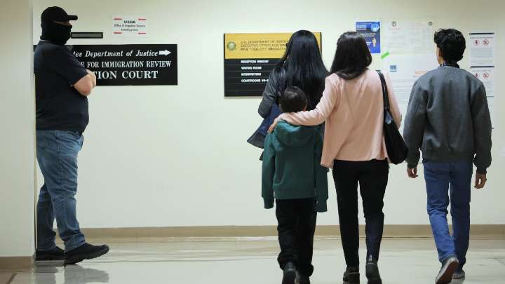immigration-judges-hired-military : NPR