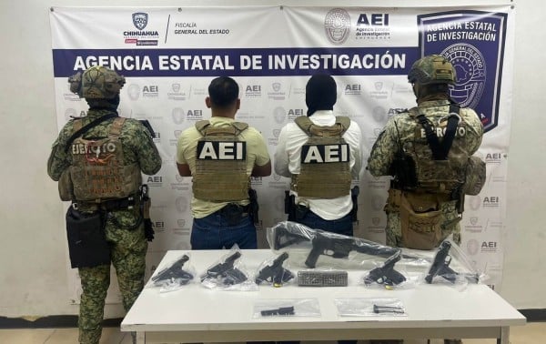 Desactivan a otra célula criminal, decomisa Fiscalía seis armas