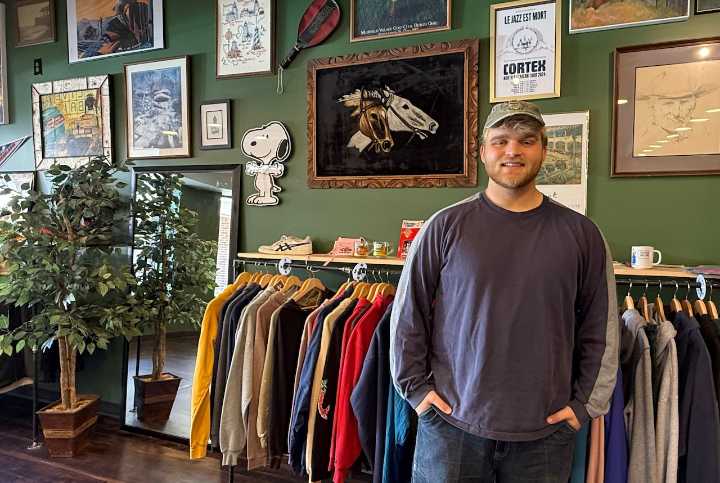 The Medina, Ohio, native started his thrifting business when he was in middle school, aiming to sell "cool vintage clothing" to his friends even before he recognized that resale was also good for the 