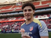 Julián Álvarez, puro corazón: su increíble gesto con un hincha del Atlético de Madrid que perdió a su hija