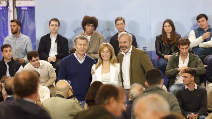 Feijóo zanja en Zaragoza las dudas sobre el trasvase: "En Aragón no sobra agua"