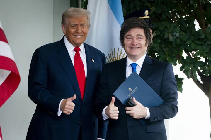 Javier Milei advirtió que EEUU "dejará de apoyar" a la Argentina si el país "vuelve al populismo"