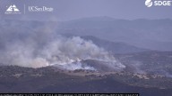 Evacuations ordered for brush fire burning east of Ramona