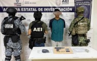 Lo detienen por portar arma en la calle