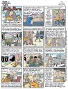 Cartoon: Tom the Dancing Bug's Billy Dare, Boy Adventurer, finds himself in a strange country