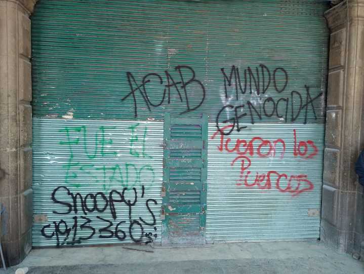 Cravioto: encapuchados en marcha del 2 de octubre se multiplicaron