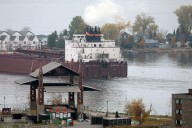 Photos: James R. Barker departs Duluth