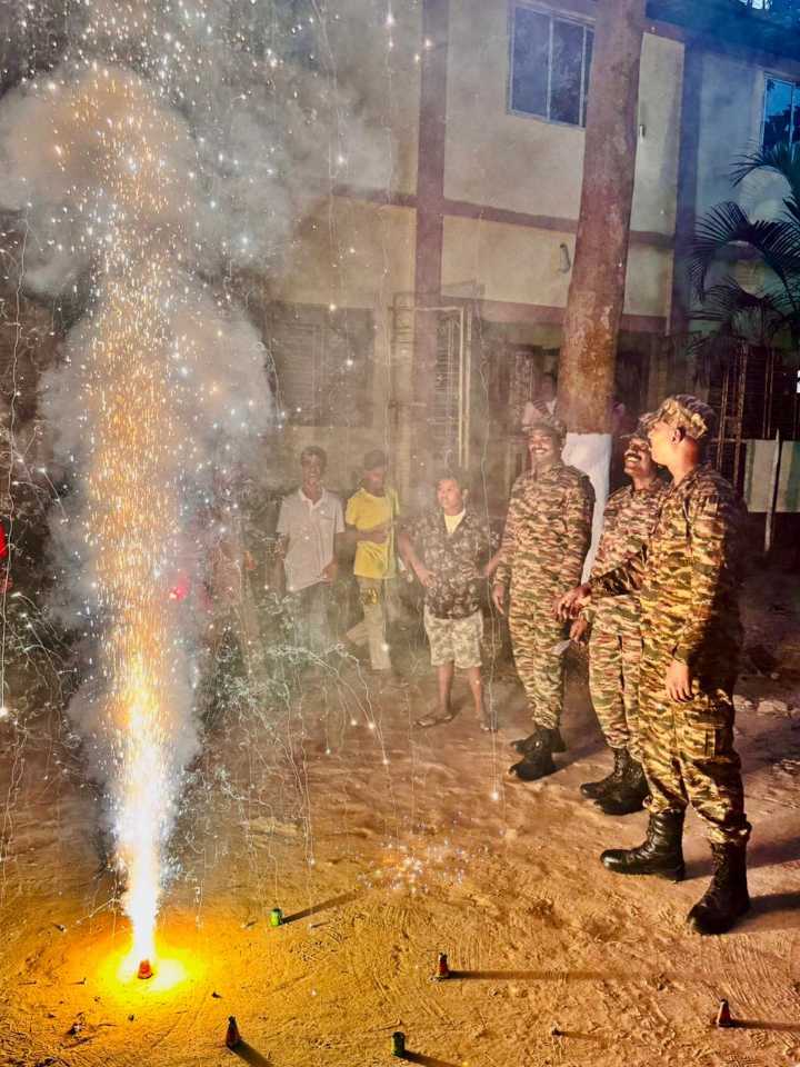 Indian Army celebrates Diwali with Orphanage Children at Agartala