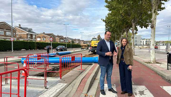 Santa Marta espera que la conexión de su red de agua potable con Salamanca esté lista el próximo verano