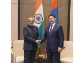 VP Radhakrishnan holds talks with Mongolian President on various