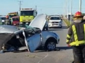 Tragedia en la ruta 11: murió un nene de dos años al chocar el auto en el que viajaba contra una columna en Santa Clara del Mar