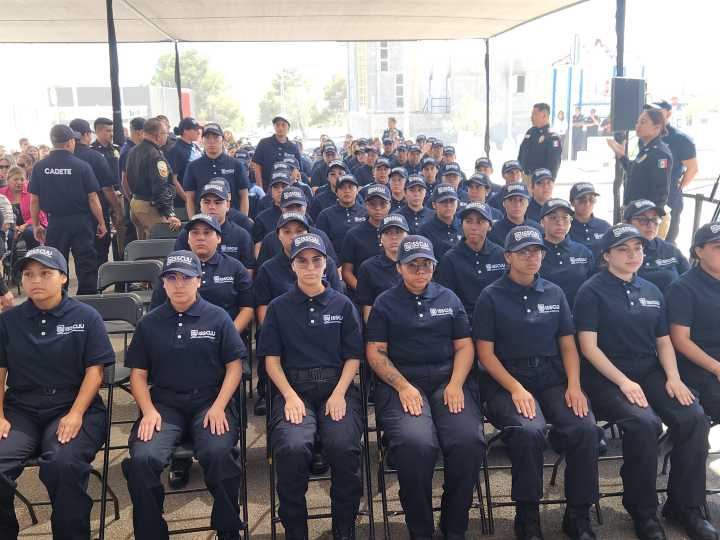 Primera generación conjunta de cadetes de Chihuahua y Delicias inicia formación policial en el ISSCUU