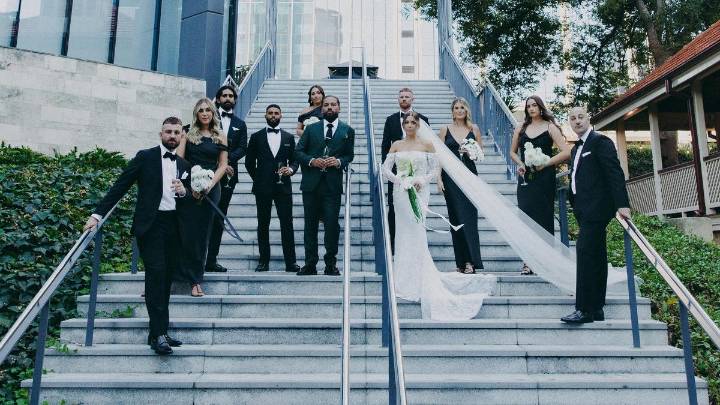 Wedding of the week: Madelynne Divitini, Lenard Lewis pull off sweet surprise and startle entire guest list