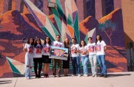 Estudiantes de la UACh y la UNLV crean mural binacional