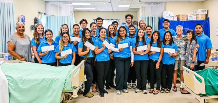 The Mokihana Club helps KCC Nursing students