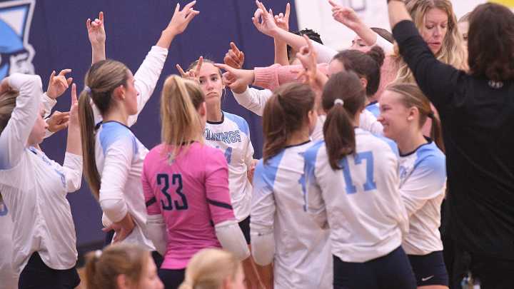 Hoggard volleyball claims 2025 Carolina Coast Conference title