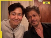 Squid Game star Lee Jung-jae is 'honoured' to meet Shah Rukh Khan, drops selfie